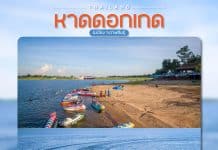 หาดดอกเกด กาฬสินธุ์ ทะเลแห่งภาคอีสาน